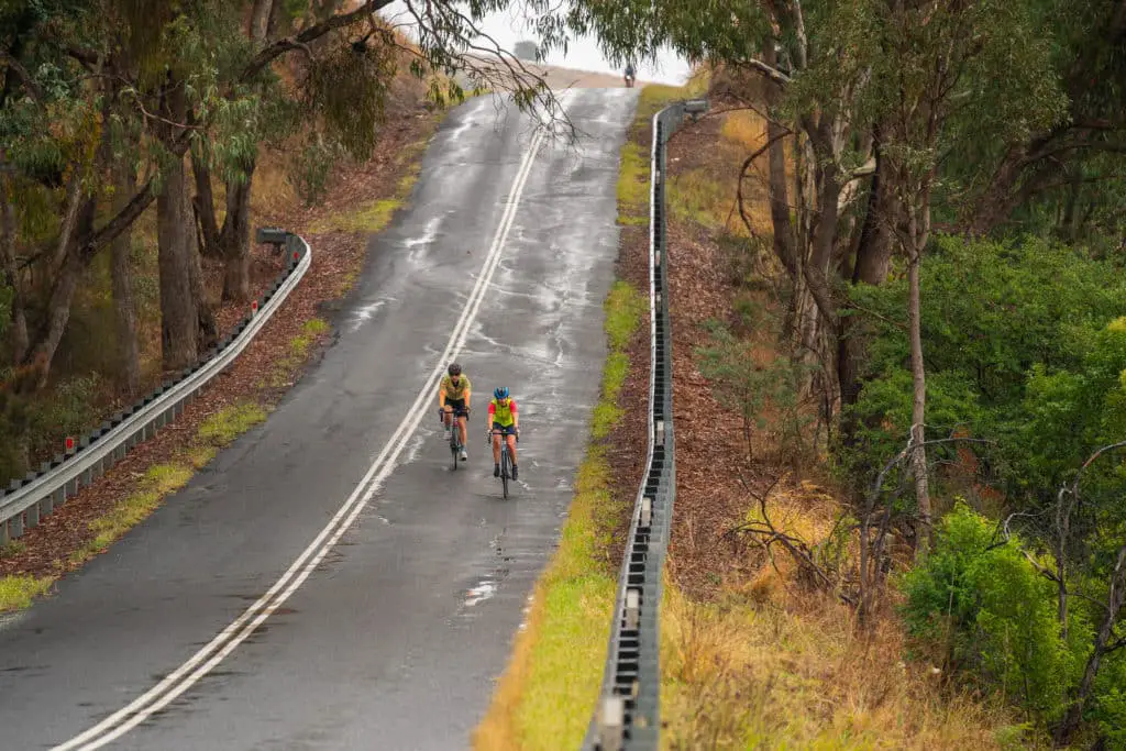 Riders on Wondalga Road, between Adelong and Wondalga