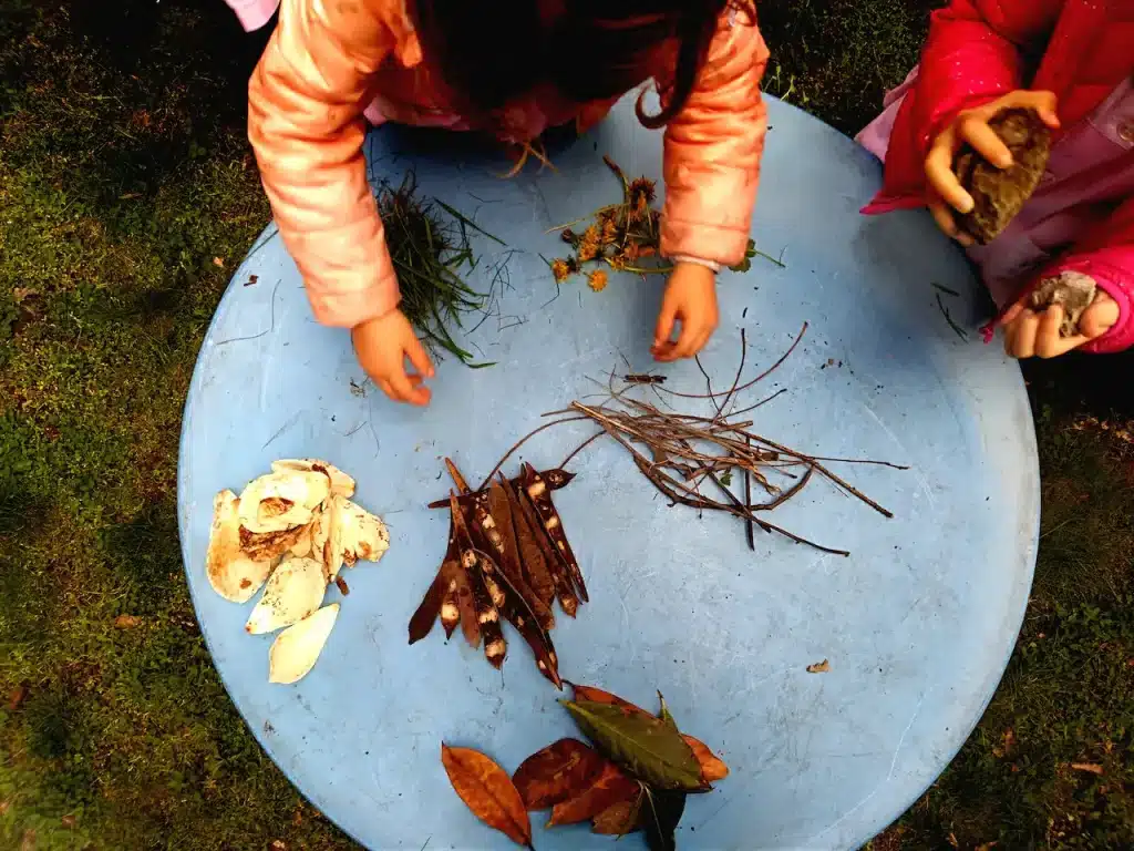 Children Learning About The Outdoors