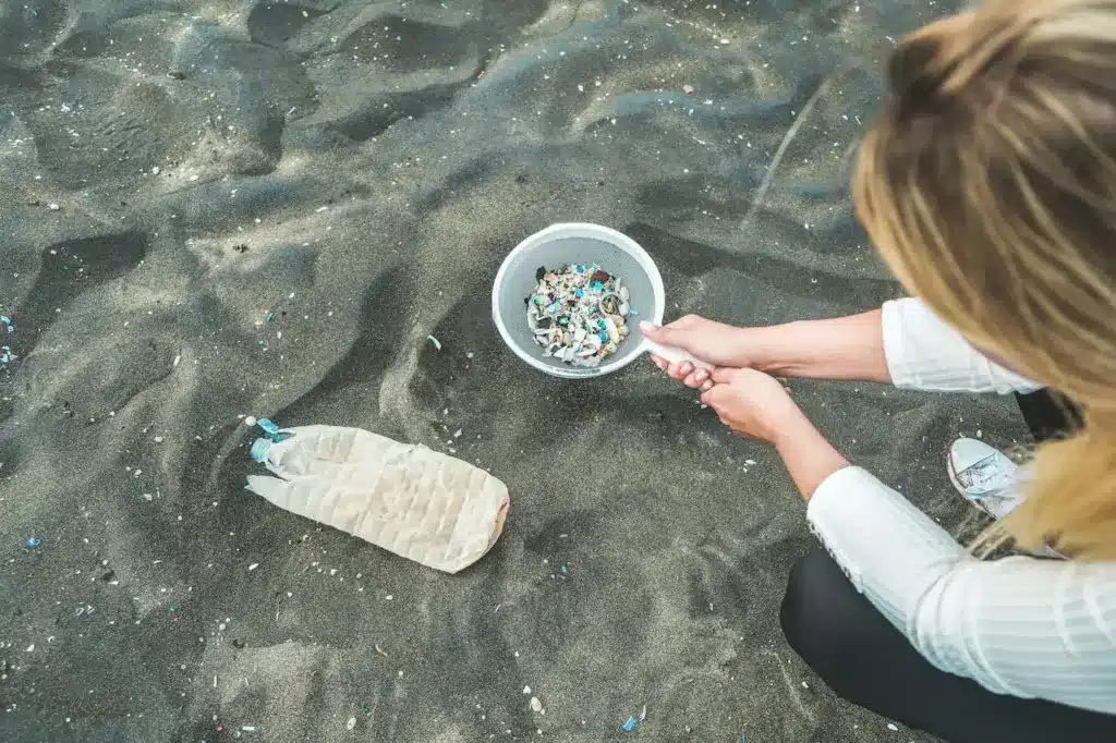 Clean Up Australia Day Cleaning Microplastics